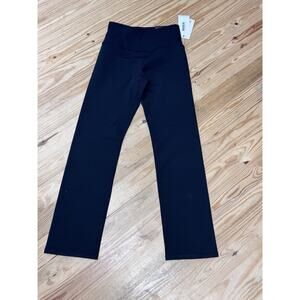 RBX Reebok Black Soft Touch Straight Leg High Waist Pants Women’s Size Small NWT